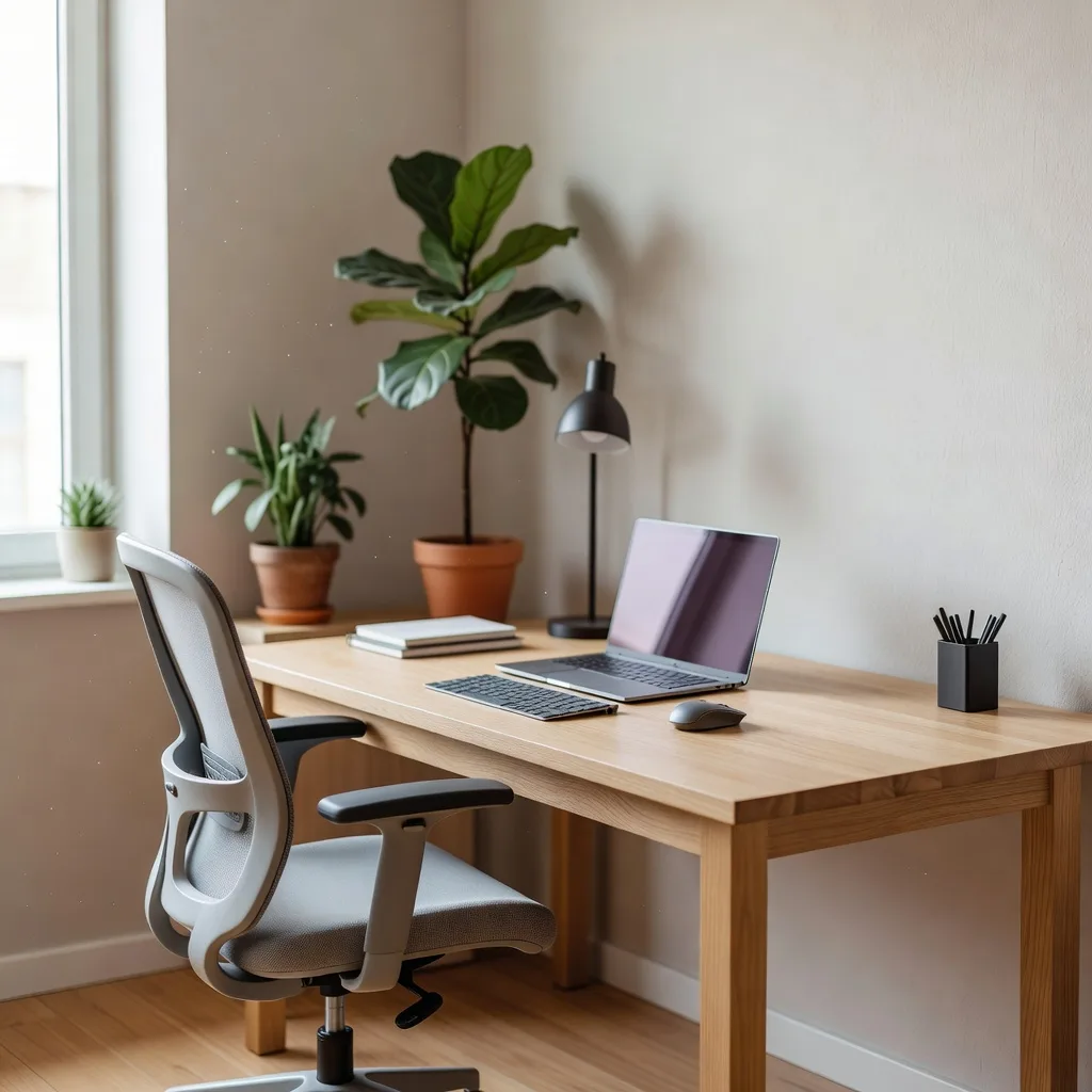 Creating a productive and healthy home work space
