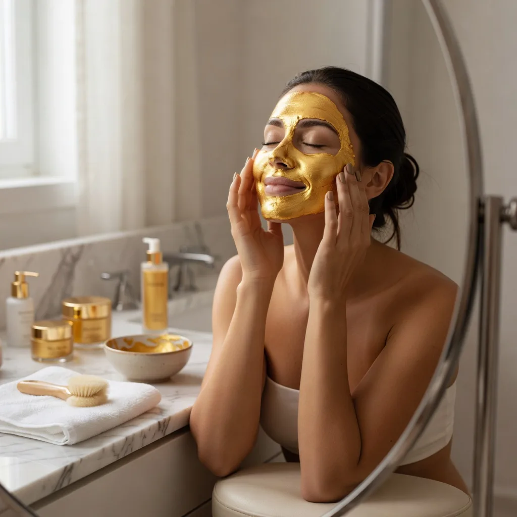 Gold Facial at Home