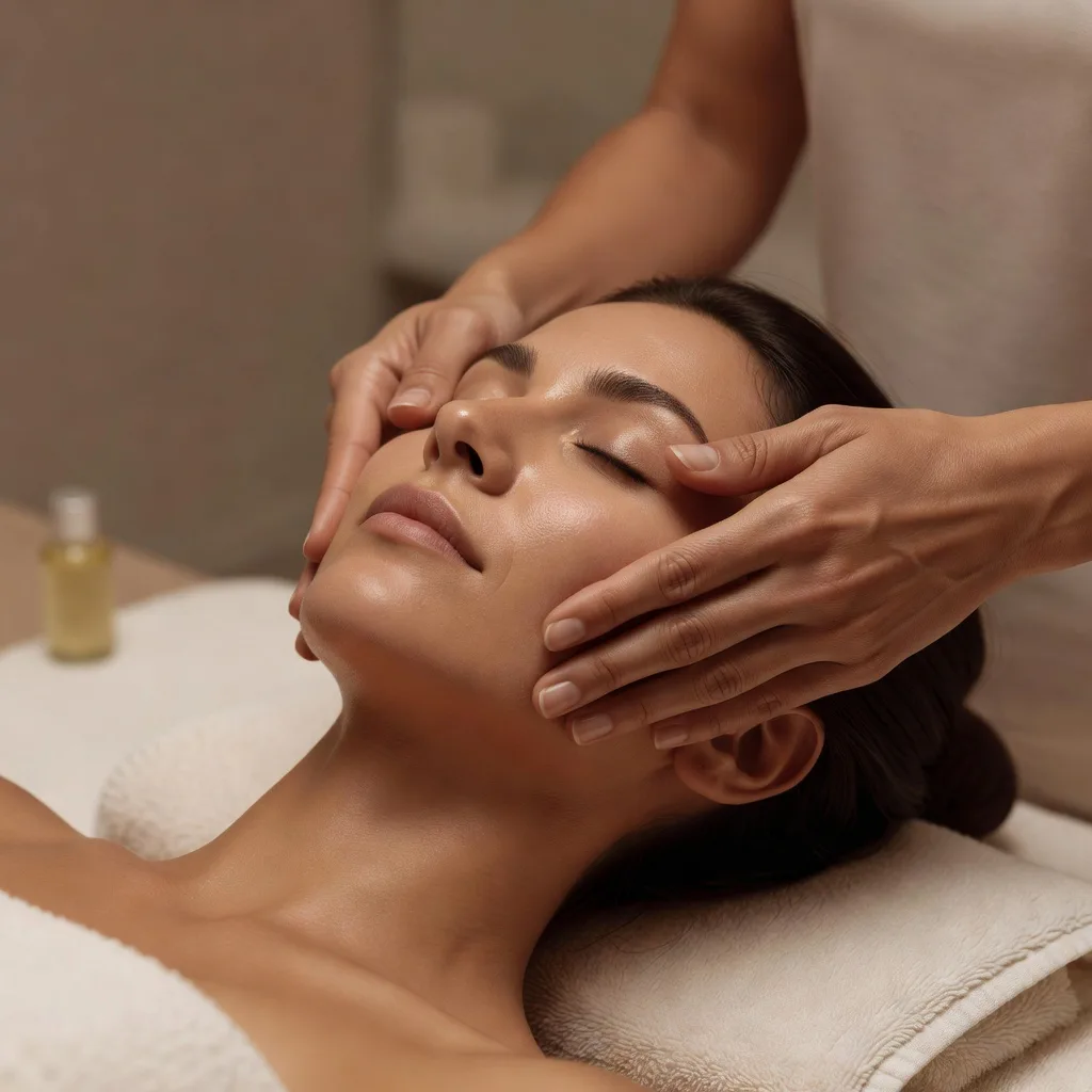 Lymphatic Facial Massage