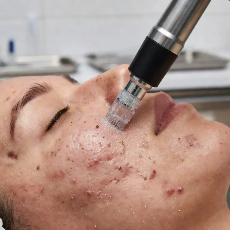 Microdermabrasion Acne Blackheads