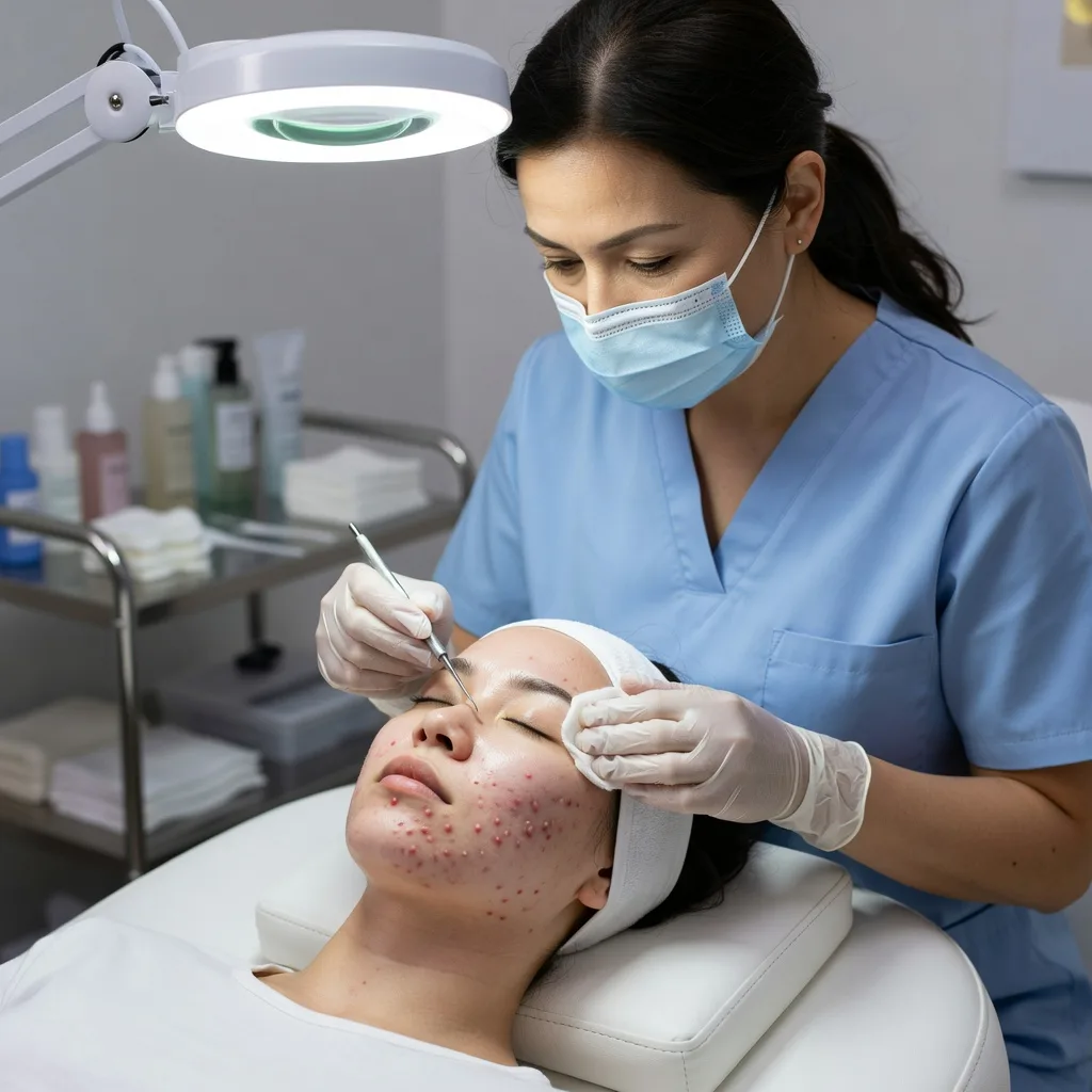Can an Esthetician Clear Acne?