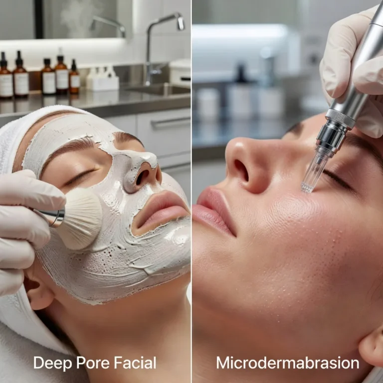 Deep Pore Facial Vs Microdermabrasion