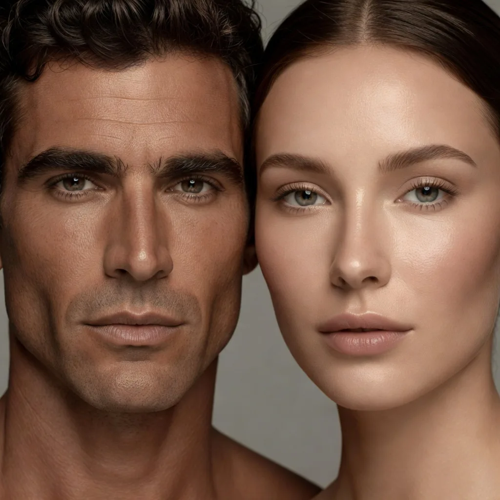 Man Vs Woman Facial Features