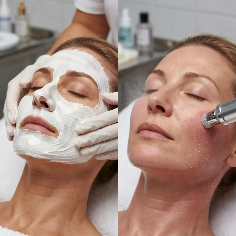 European Facial Vs Microdermabrasion