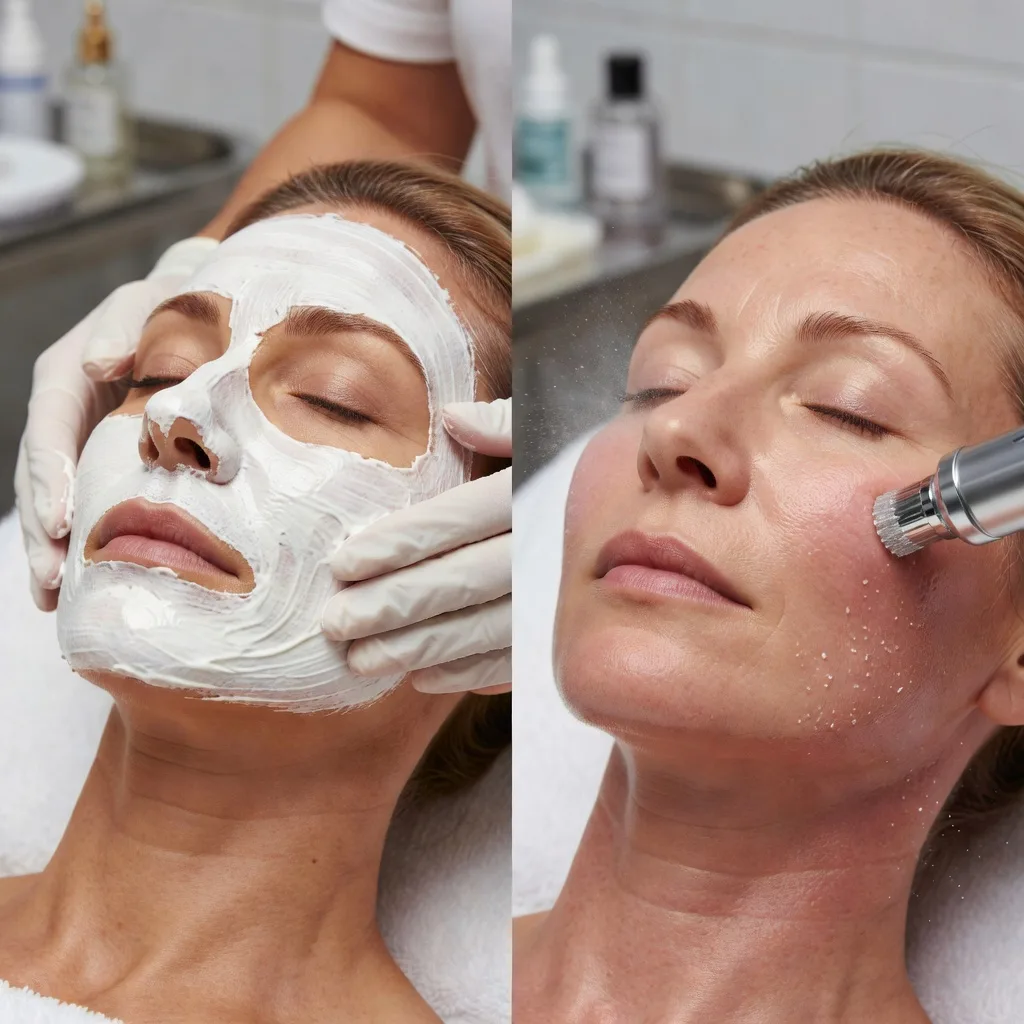 European Facial Vs Microdermabrasion