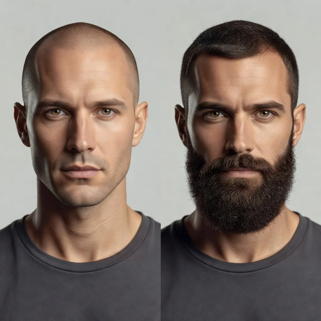 Facial Hair Vs No Facial Hair