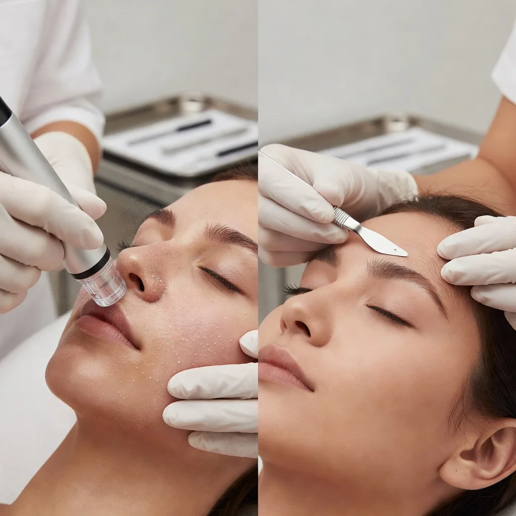 Microdermabrasion Facial Vs Dermaplaning