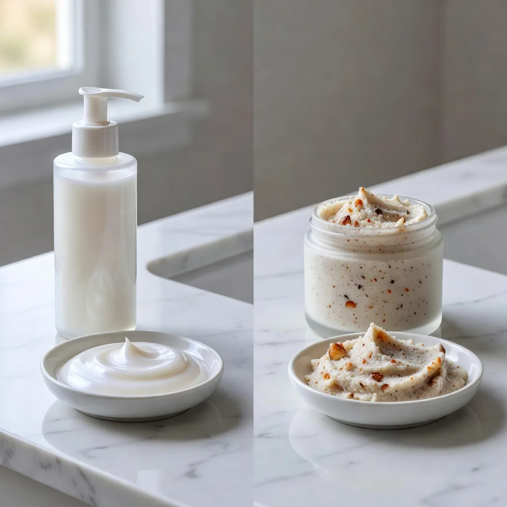 Facial Wash Vs Facial Scrub