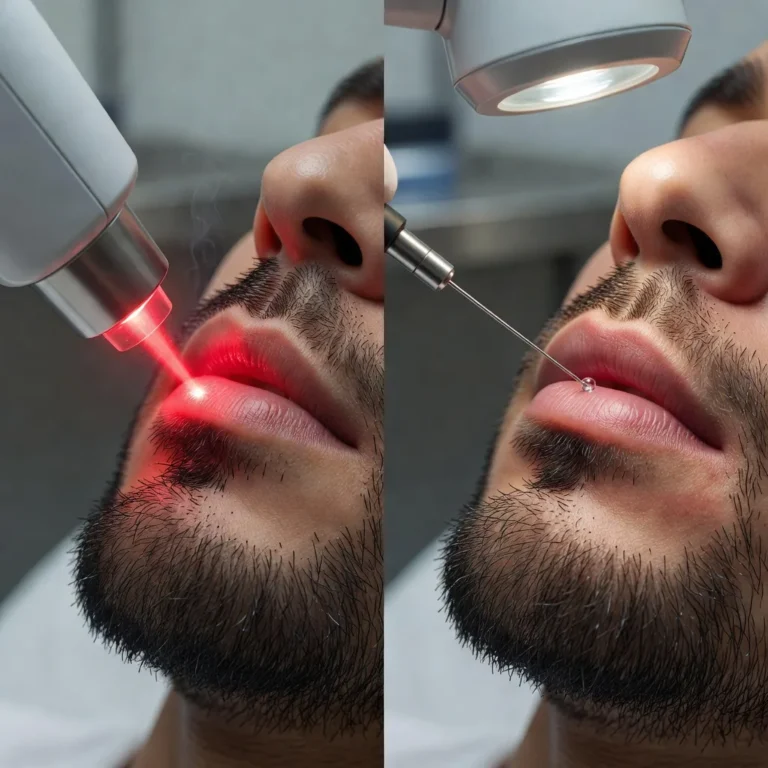 Laser Vs Electrolysis Facial Hair
