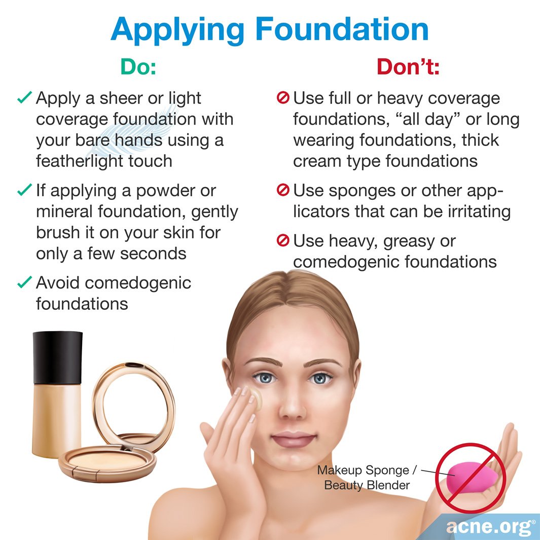 What to Do If Makeup is Causing Acne?