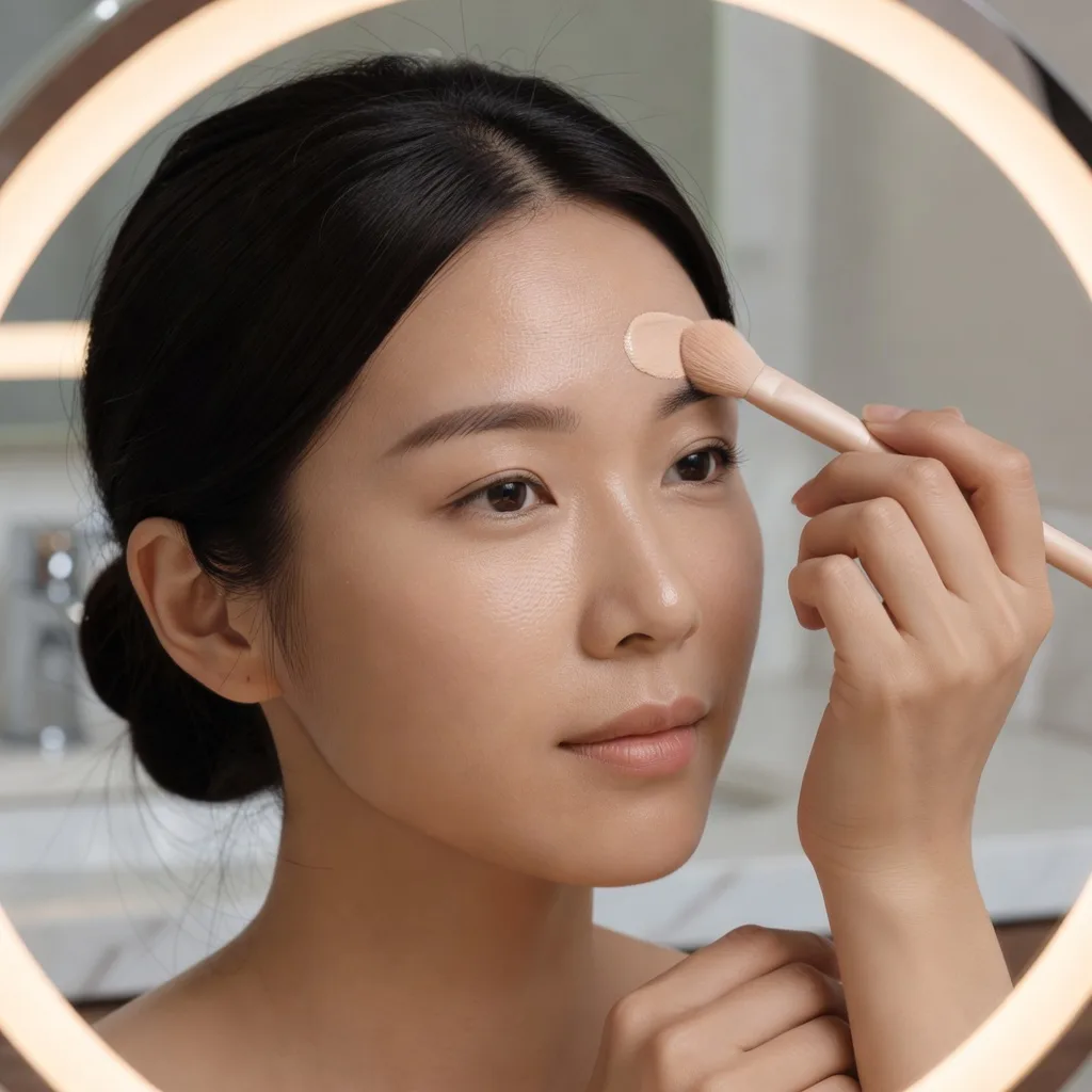 Are You Supposed to Put Makeup on Your Forehead?