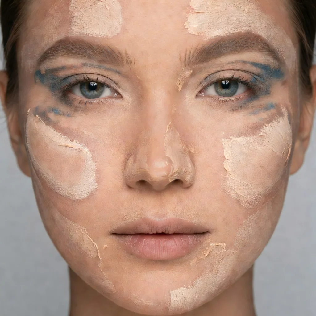 Makeup Doesn'T Blend into Skin?