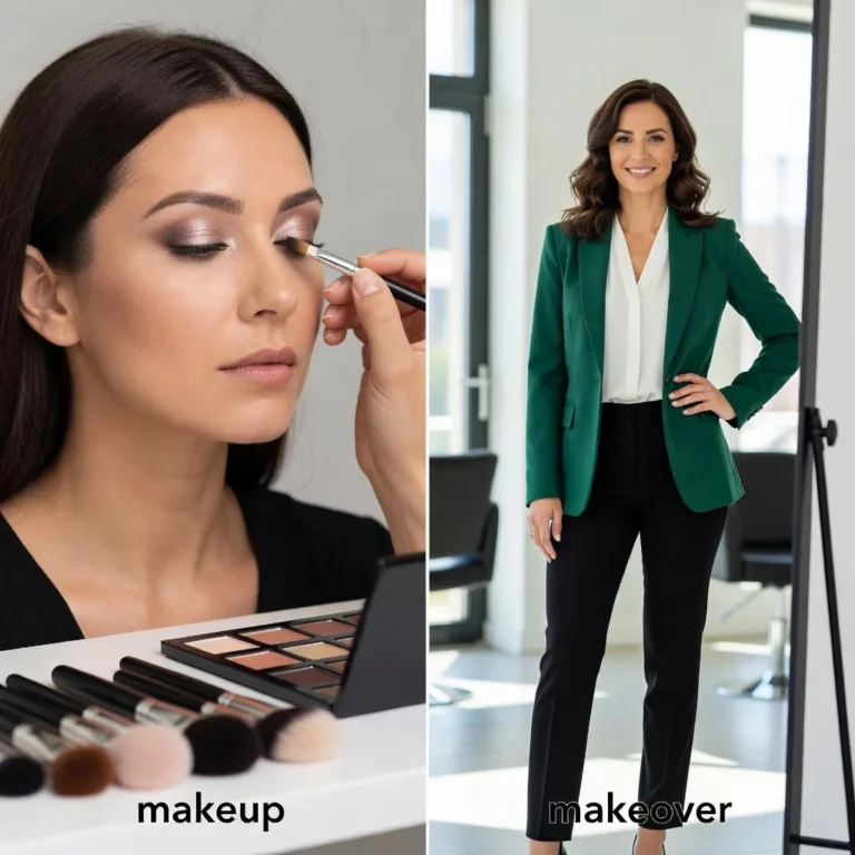 What is the Difference between Makeup And Makeover?