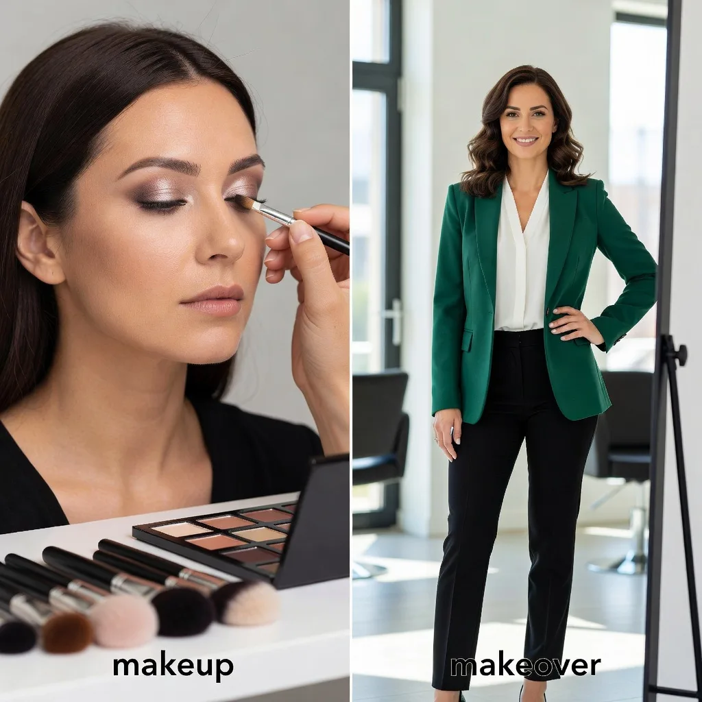 What is the Difference between Makeup And Makeover?