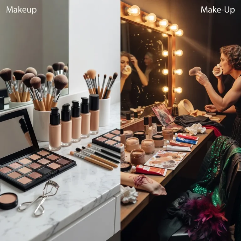 What is the Difference between Makeup And Make-Up?