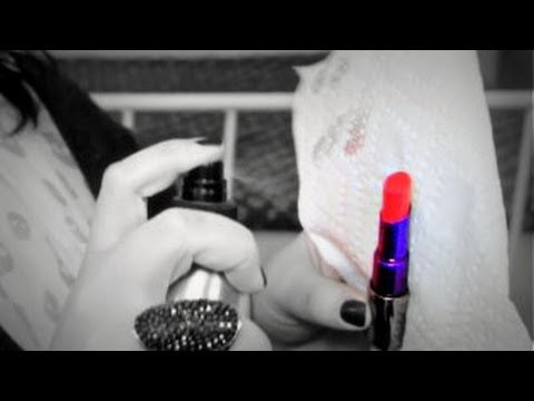 How to Sanitize Lipstick?