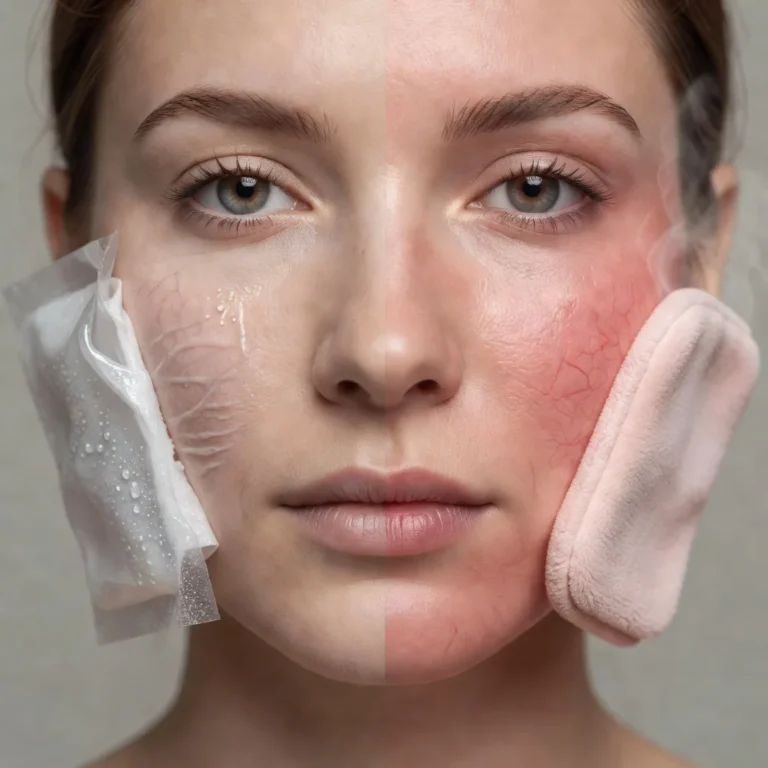 Facial Blood Flow Cold Vs Warm Compress