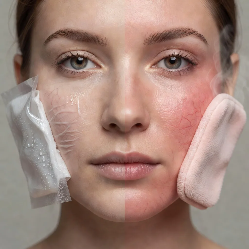 Facial Blood Flow Cold Vs Warm Compress