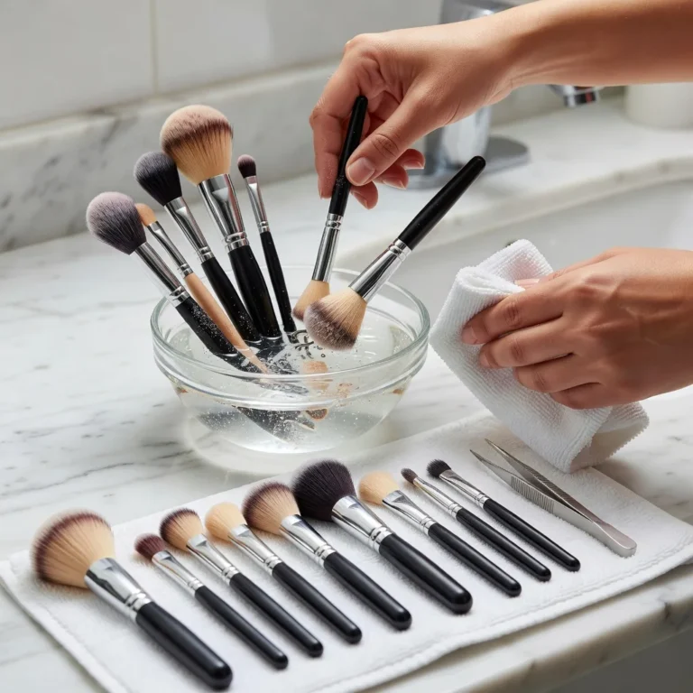 How to Sanitize Makeup Tools: Easy Steps for a Germ-Free Routine