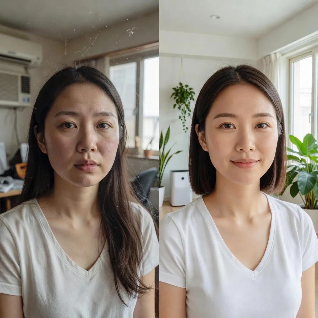 How Indoor Air Quality Affects Skin Health