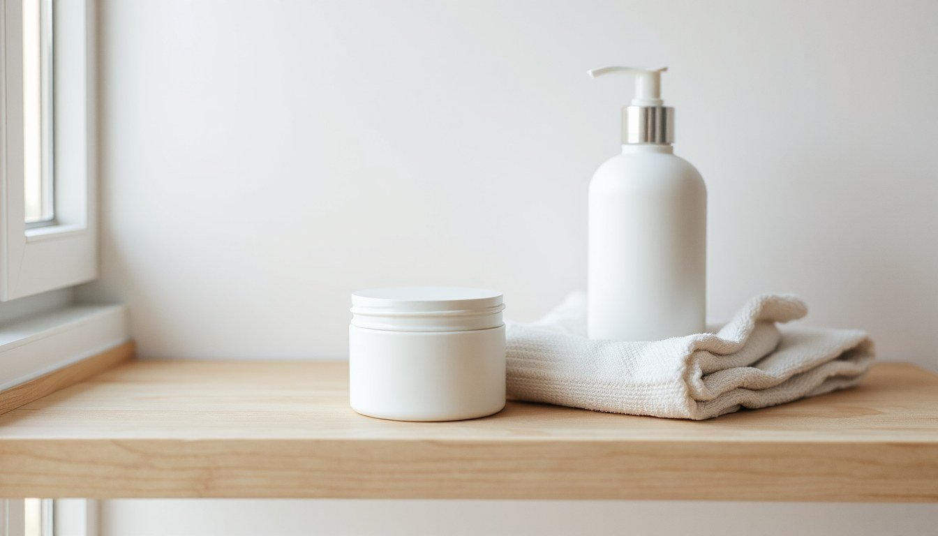 Best Digital Skin Moisture Meters - moisturizer jar and pump bottle
