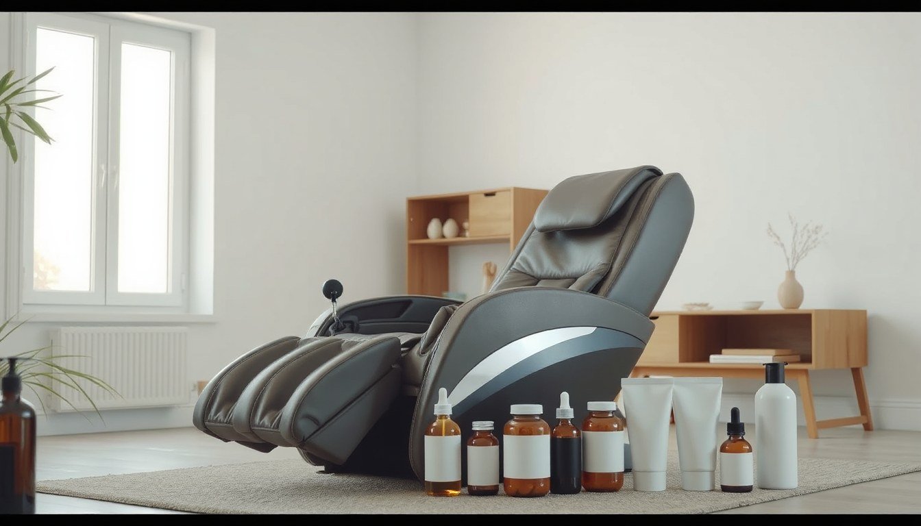 Best Massage Chairs Under $2,000 - massage chair in a bright living room