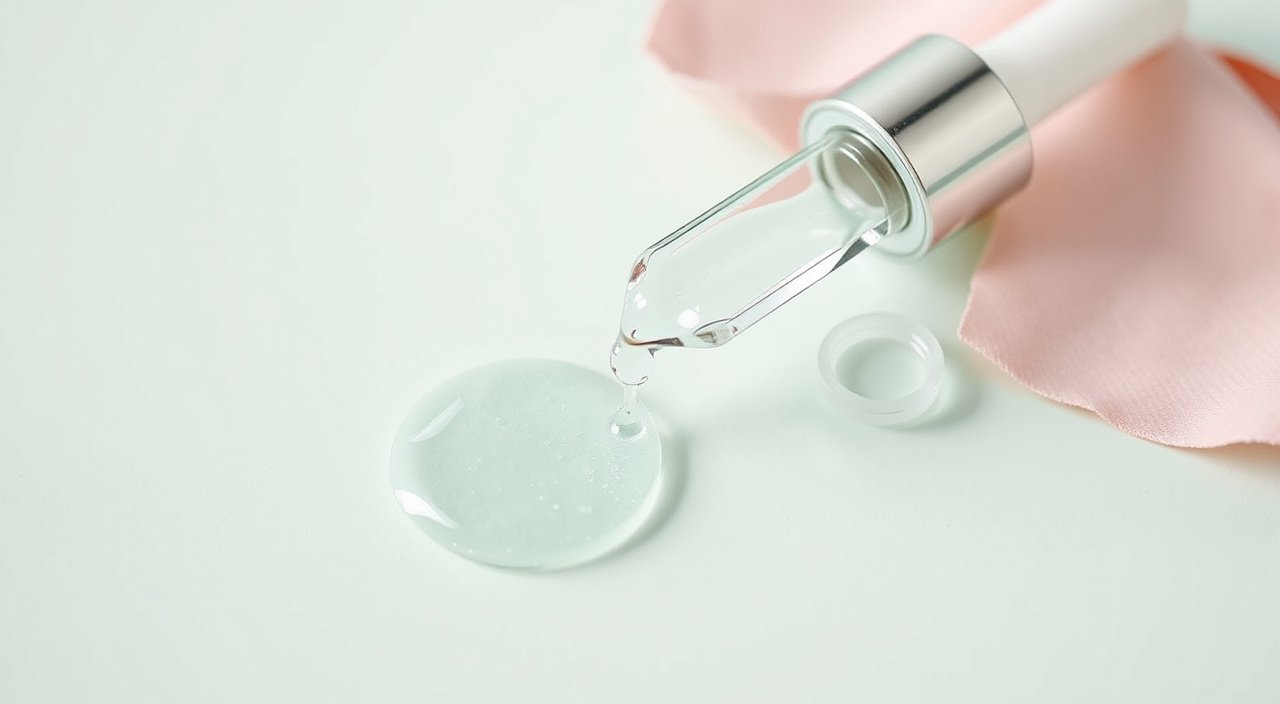 Best snail mucin serums - clear gel serum drop