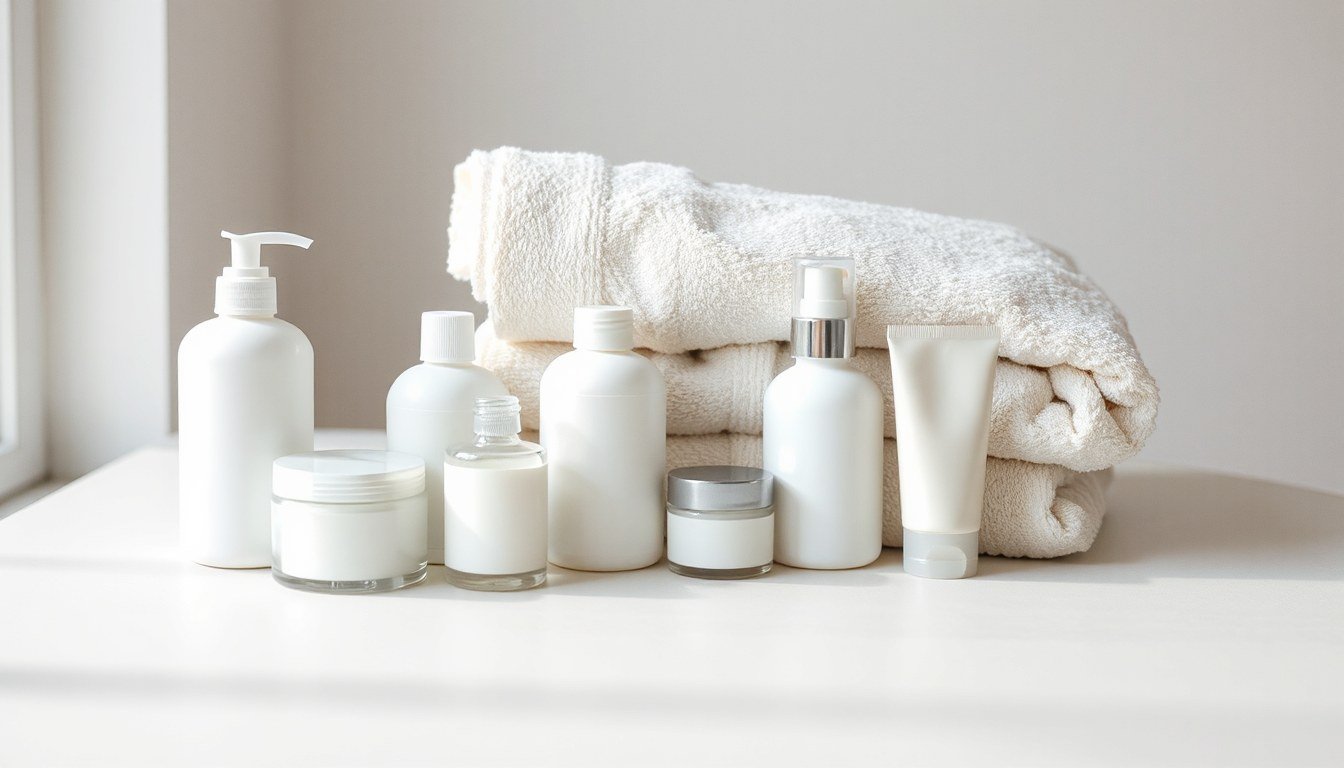Black Friday Skincare Deals 2026 - skincare products in a clean flat-lay