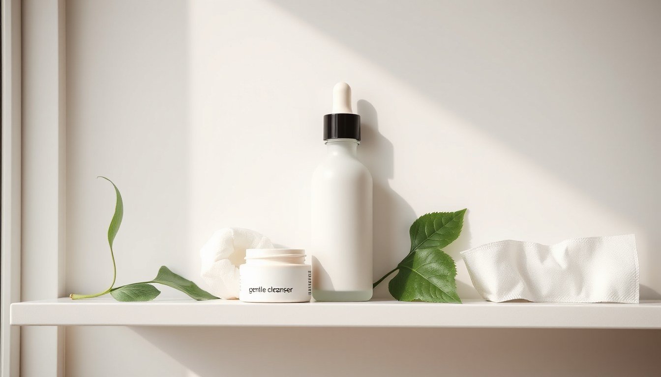 Black Friday Toner for Pores Deals 2026 - gentle acne-care products on a clean shelf