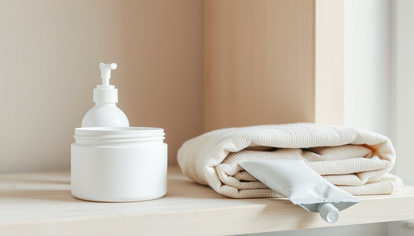 Skincode Exclusive Cellular Night Refine and Repair Cream - moisturizer jar and pump bottle